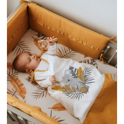 Sac de dormit Albero Mio Nature and Love N003 Tropics (White/Yellow) Thumb