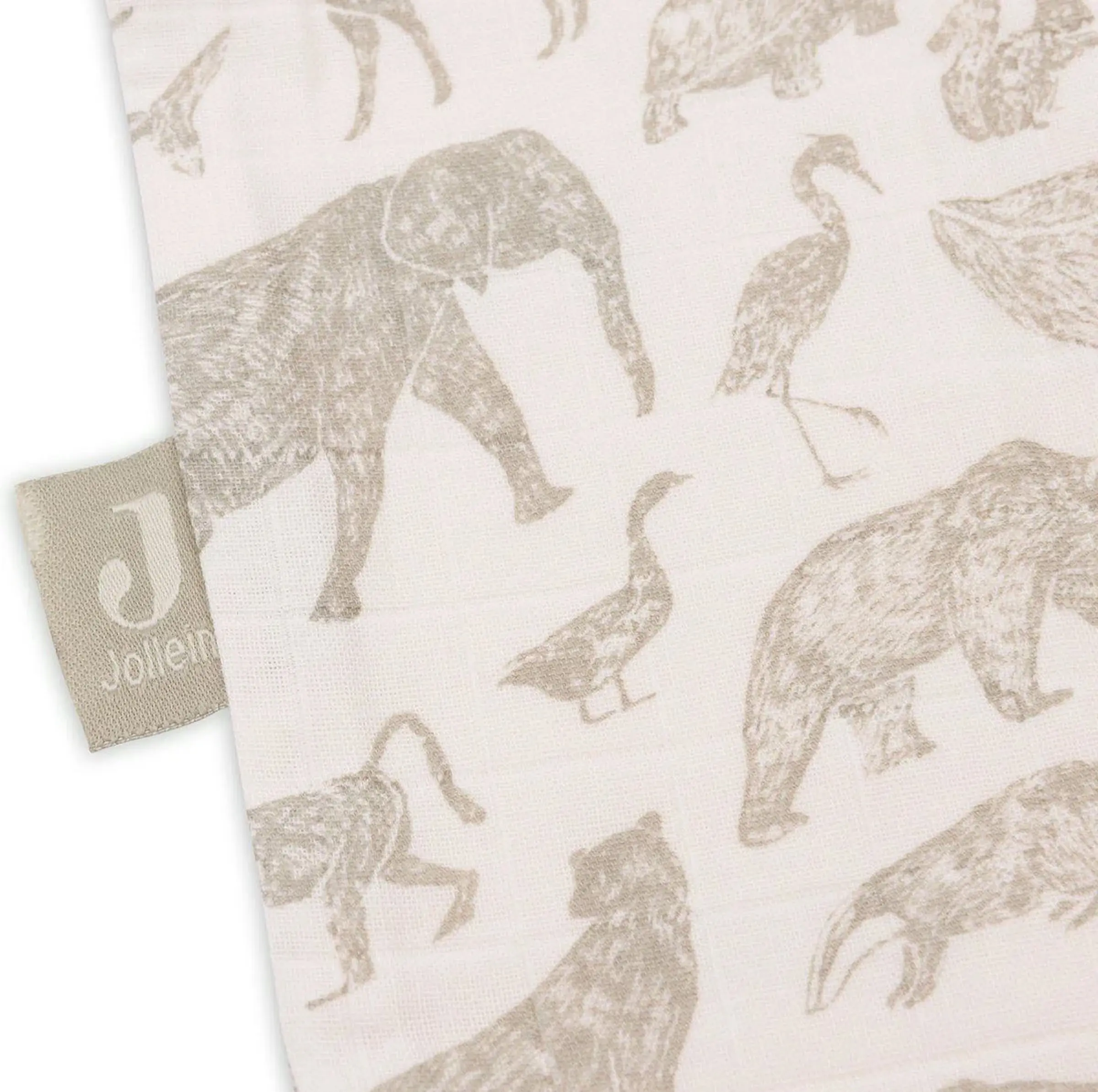 Спальный мешок Jollein Animals 70cm (Olive Green) - 3