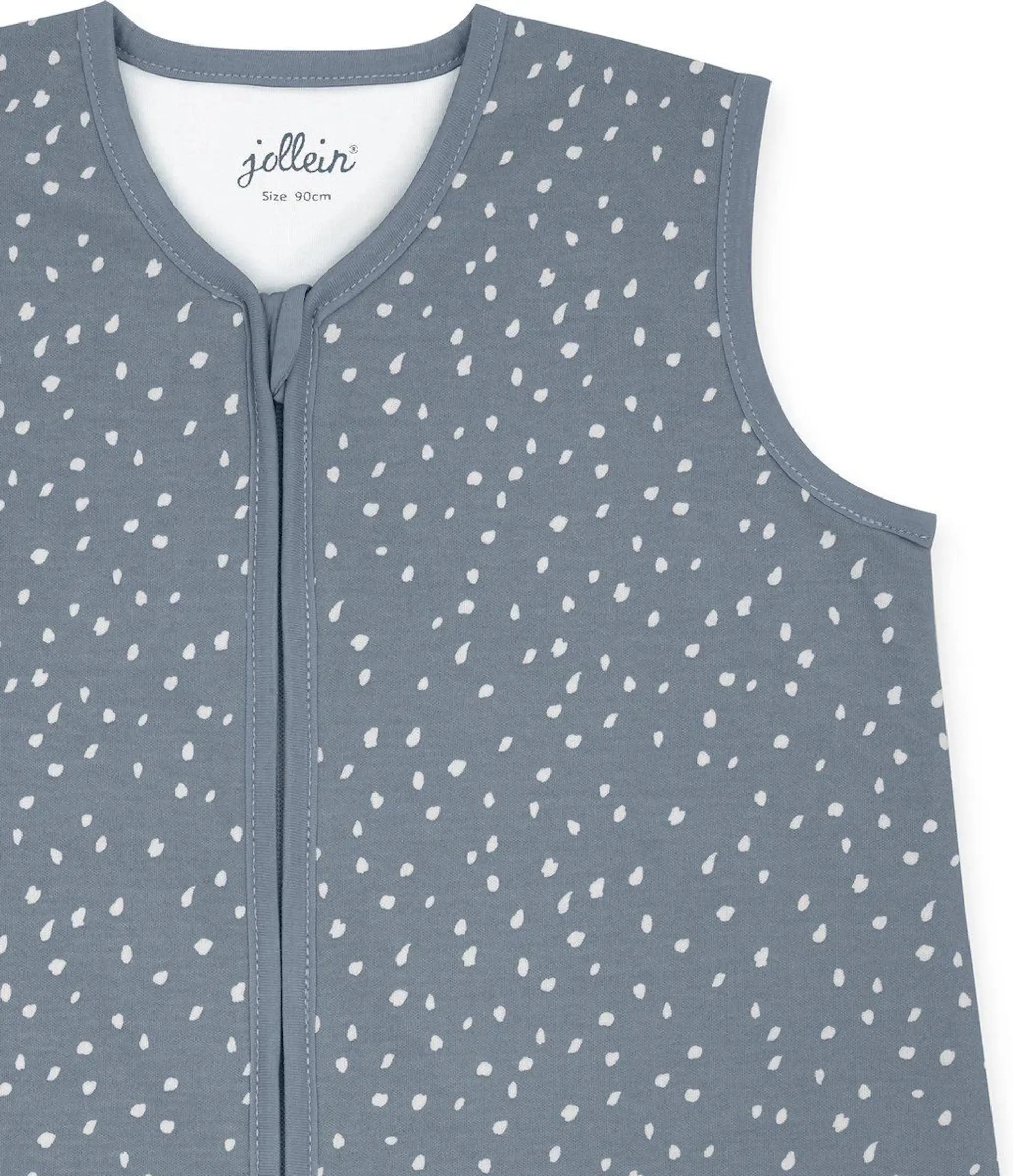 Спальный мешок Jollein Jersey 70cm (Spickle Grey) - 3