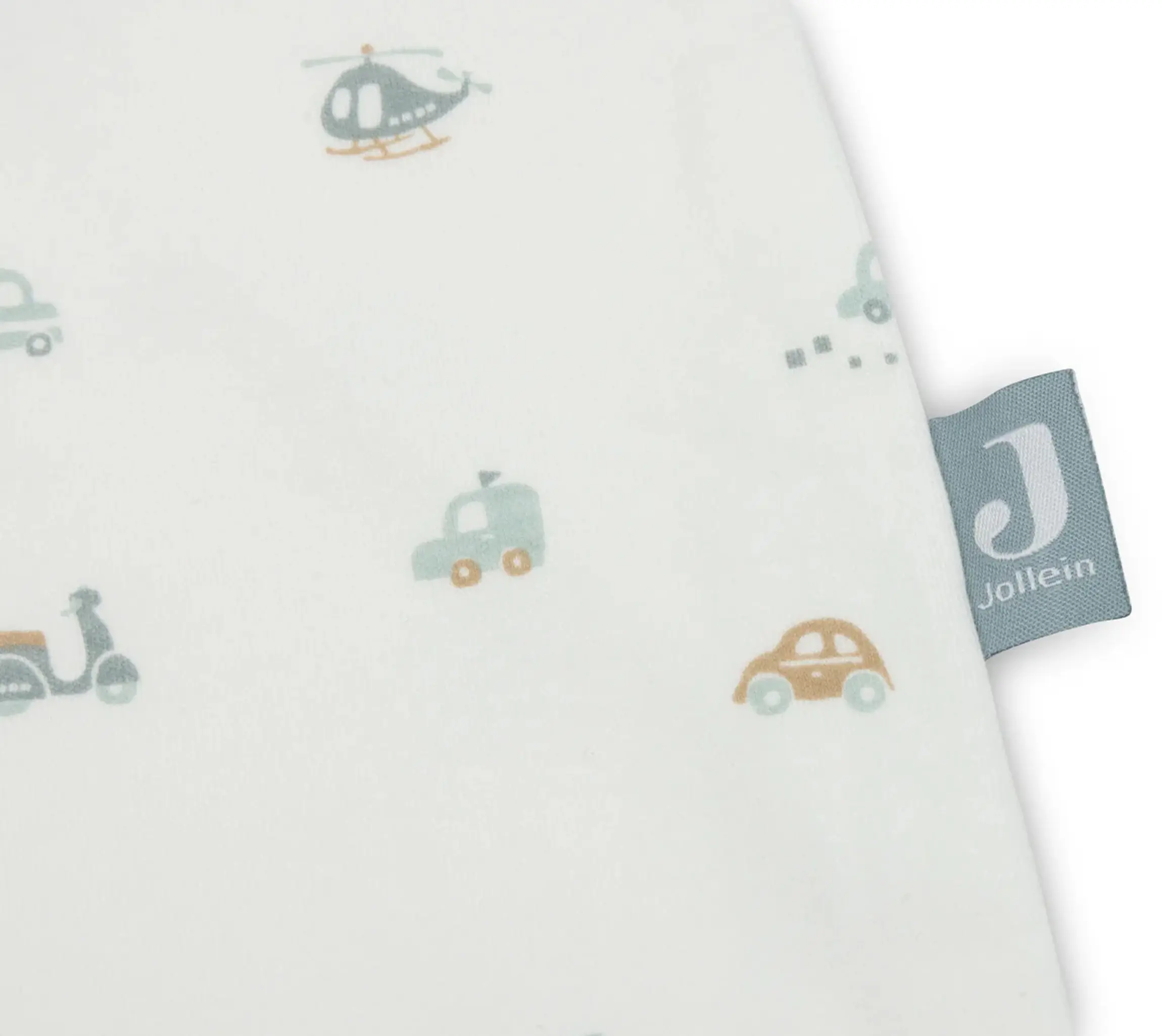 Спальный мешок Jollein Jersey On The Go 70cm (White) - 3