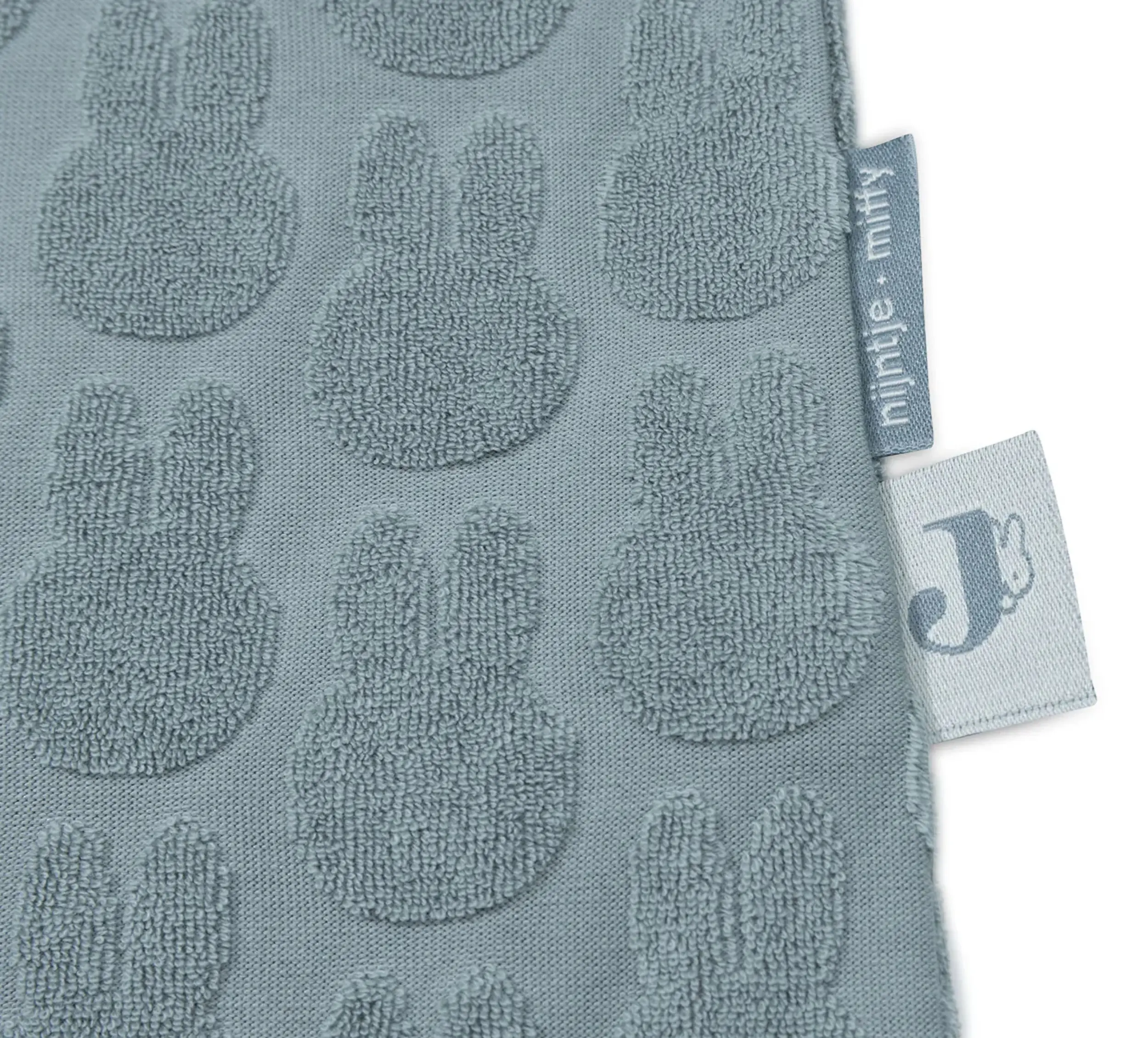 Спальный мешок Jollein Miffy Jacquard Terry 70cm (Sea Green) - 3