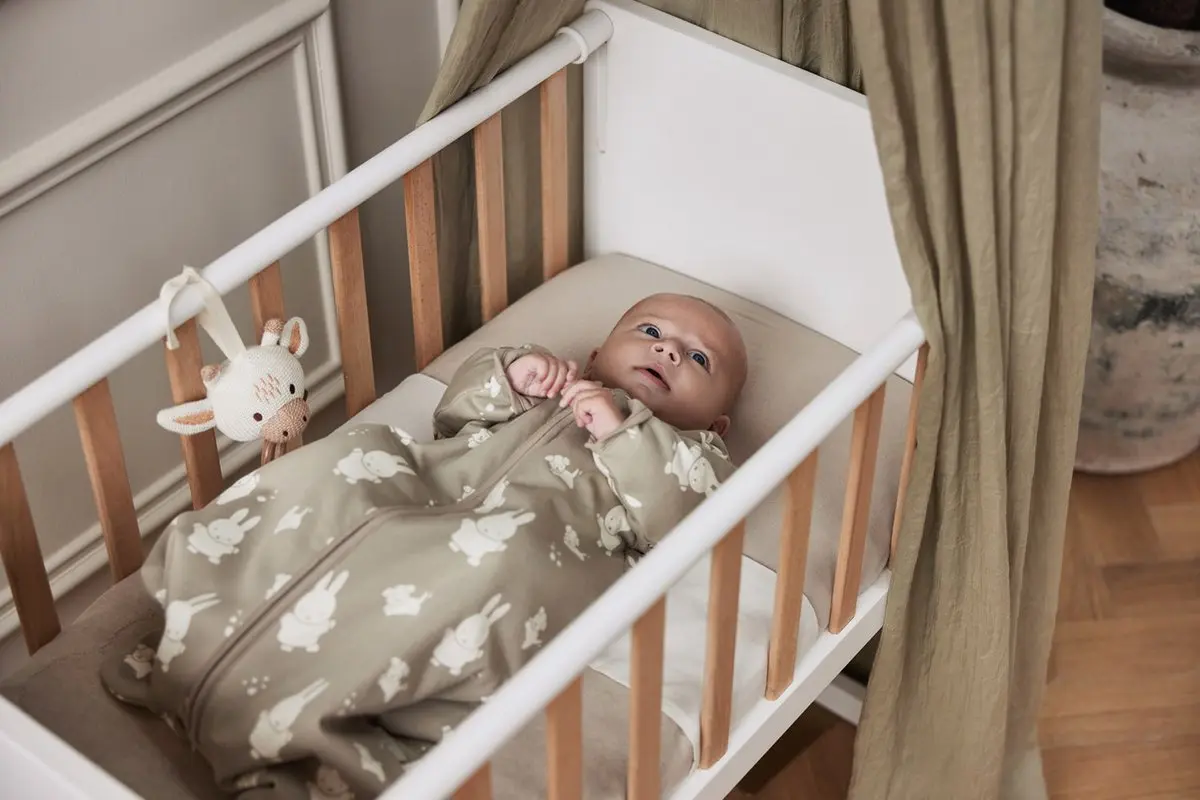 Sac de dormit Jollein Miffy & Snuffy 90cm (Olive Green)