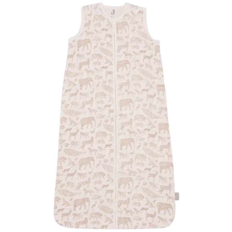 Спальный мешок Jollein Muslin 70cm (Animals Nougat)