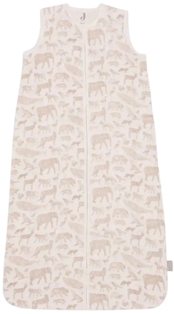 Спальный мешок Jollein Muslin 70cm (Animals Nougat)