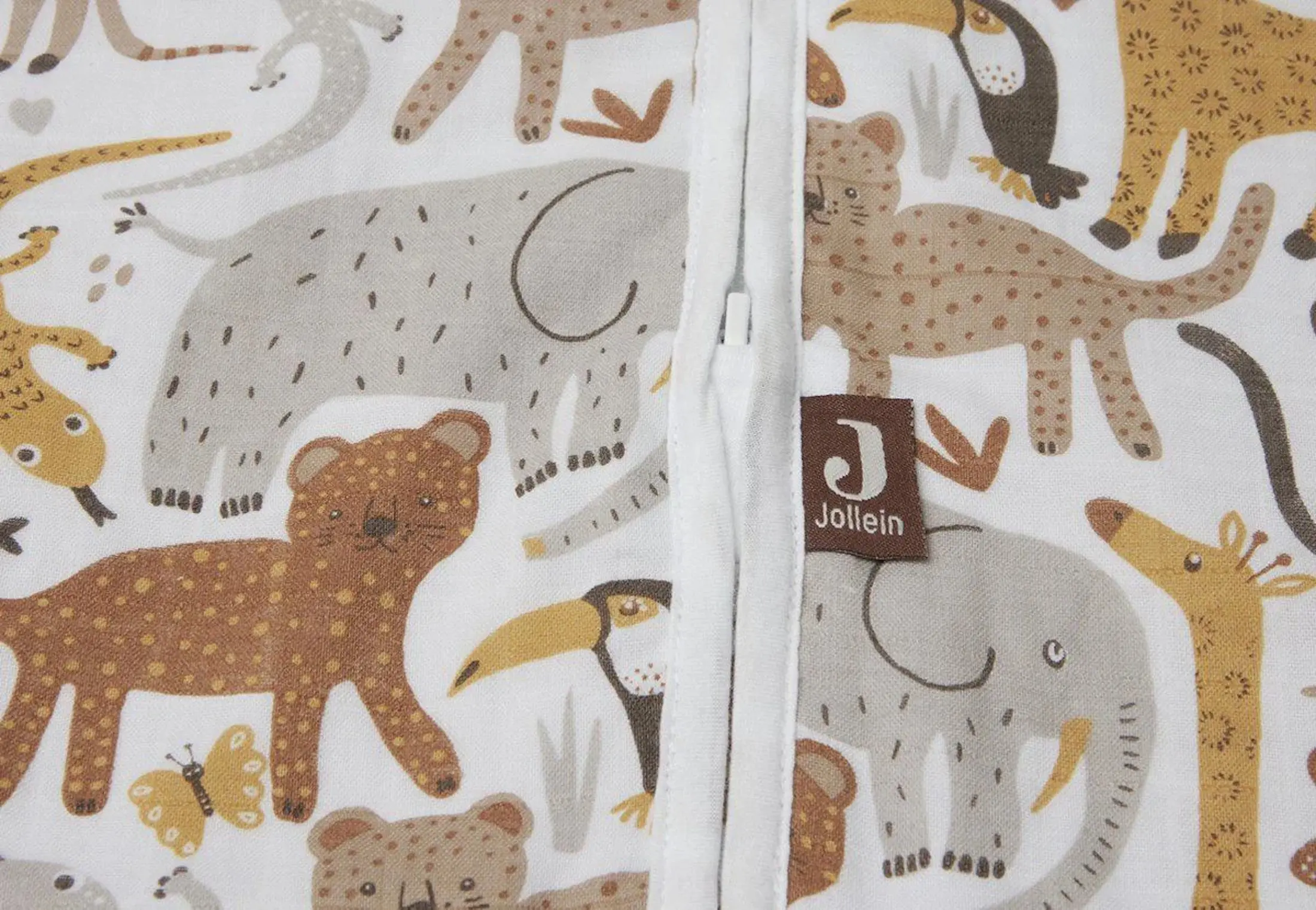 Sac de dormit Jollein Muslin 70cm (Jungle) - 3