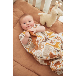 Sac de dormit Jollein Muslin 70cm (Jungle) Thumb