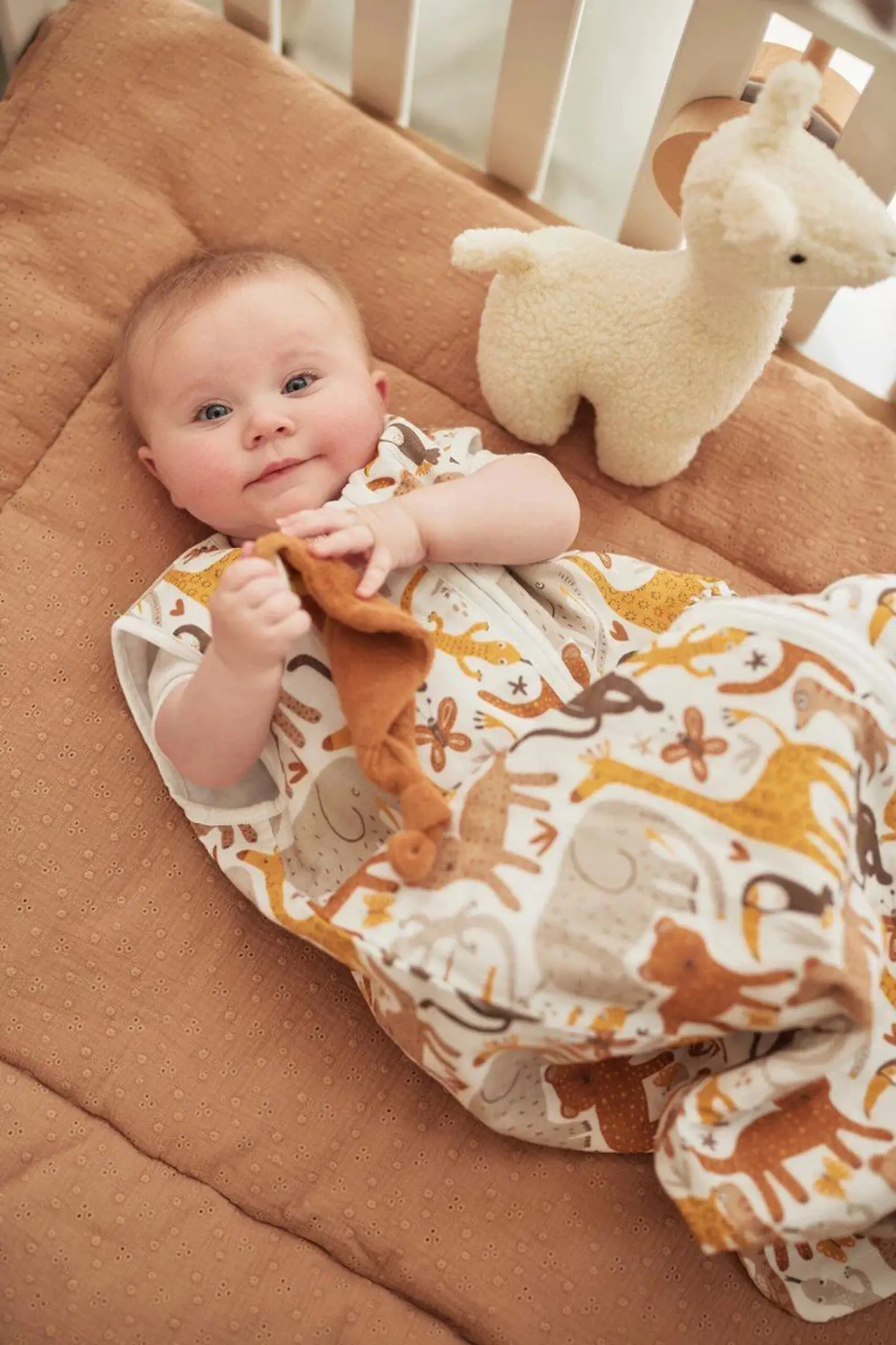 Sac de dormit Jollein Muslin 70cm (Jungle) - 4