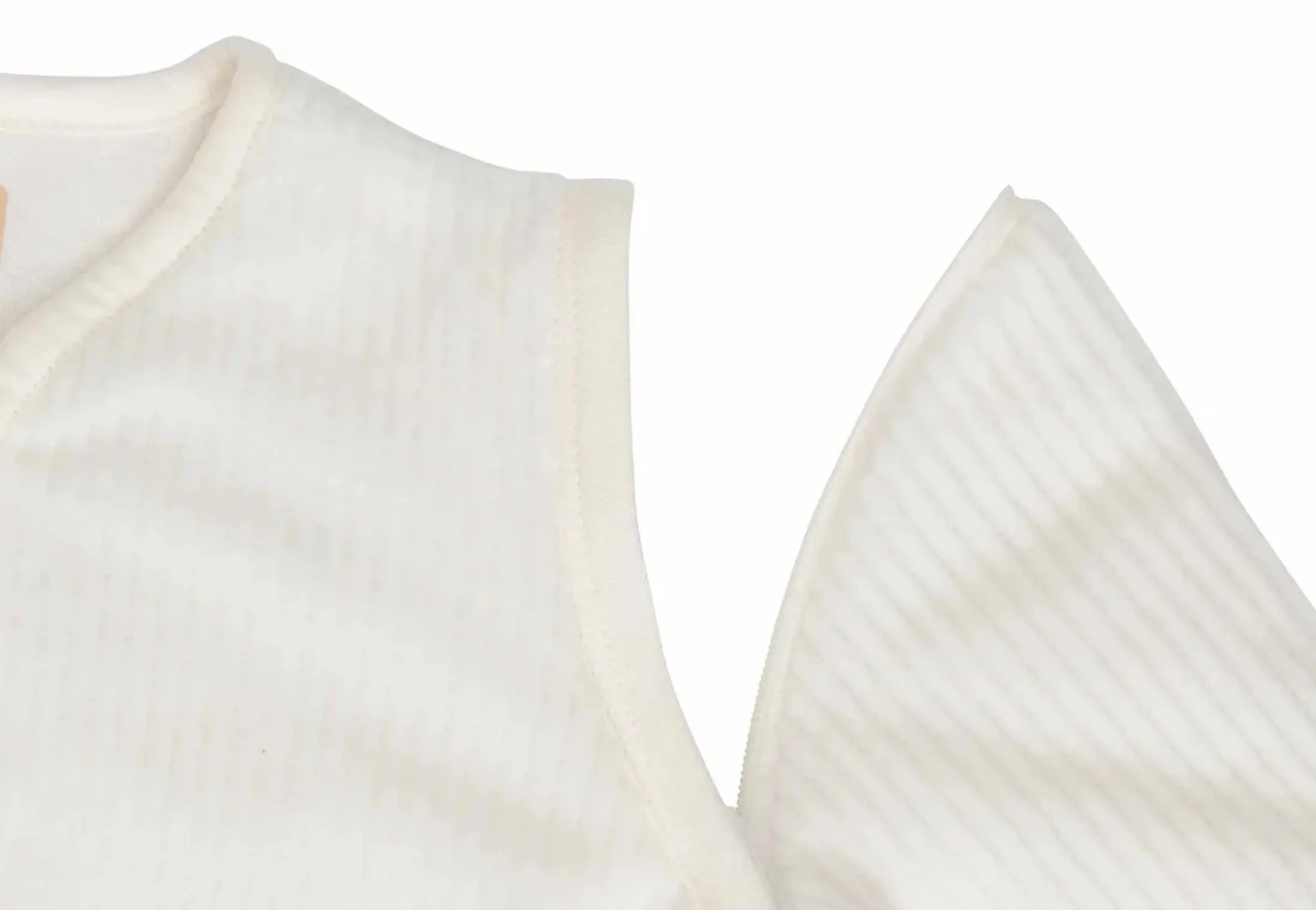 Спальный мешок Jollein Round Rib 90cm (Ivory) - 4