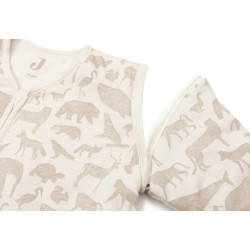 Sac de dormit Jollein Sleepy Animals 70cm (Nougat) Thumb