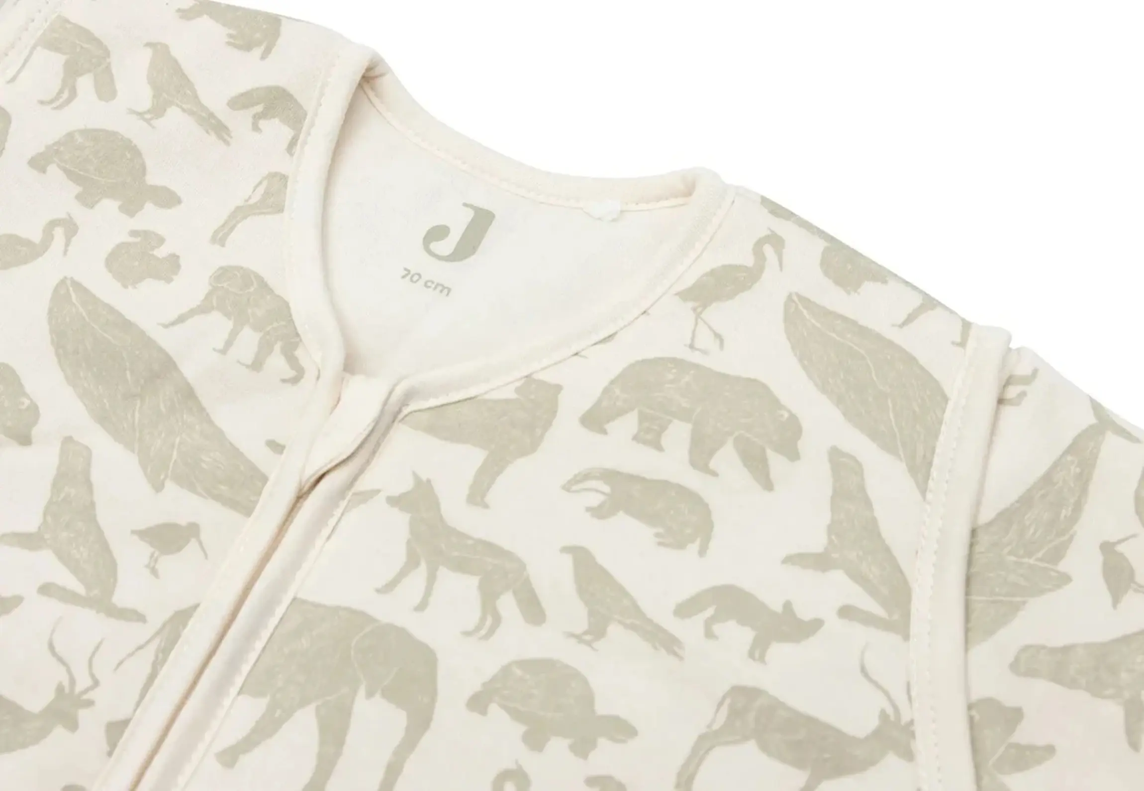Спальный мешок Jollein Sleepy Animals 70cm (Olive Green) - 3