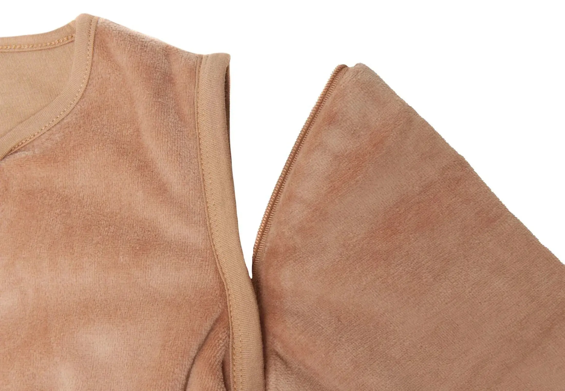 Sac de dormit Jollein Velvet 70cm (Biscuit) - 3