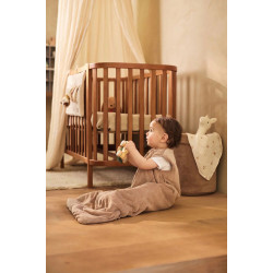 Sac de dormit Jollein Velvet  70cm (Milky Coffee) Thumb