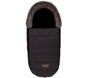 Конверт зимний KikkaBoo Fur Melange (Black)