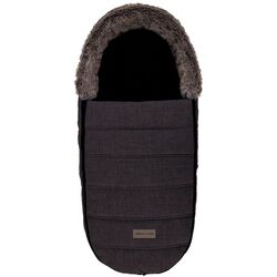 Sac de iarna KikkaBoo Fur Melange (Black) Thumb