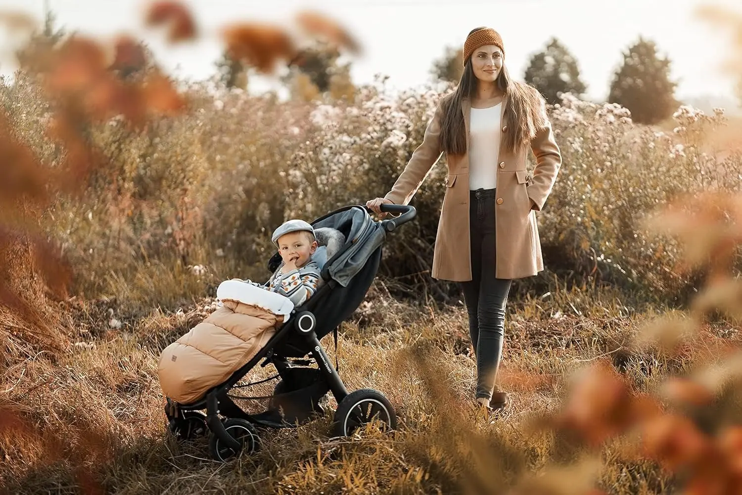 Sac de iarna 4in1 Petite&Mars Comfy (Veritable Khaki) - 5