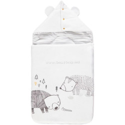 Sac de dormit Premaman Our Little Friends (White)