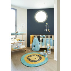 Sac de dormit Premaman Velour Crazy Jungle (Blue) Thumb