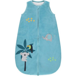 Sac de dormit Premaman Velour Crazy Jungle (Blue)