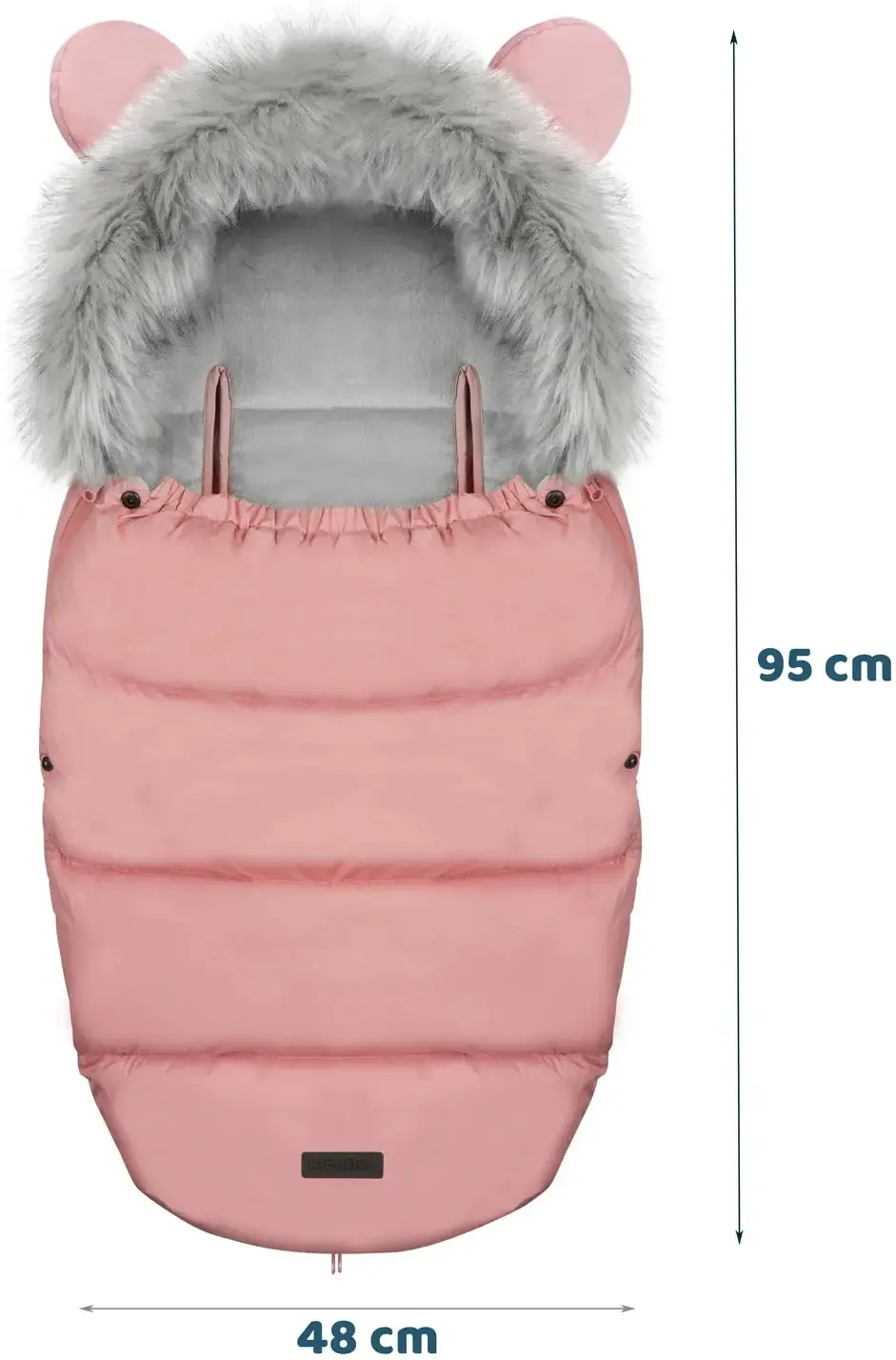 Sac de iarna Ricokids Elmi 720005 (Pink) - 2