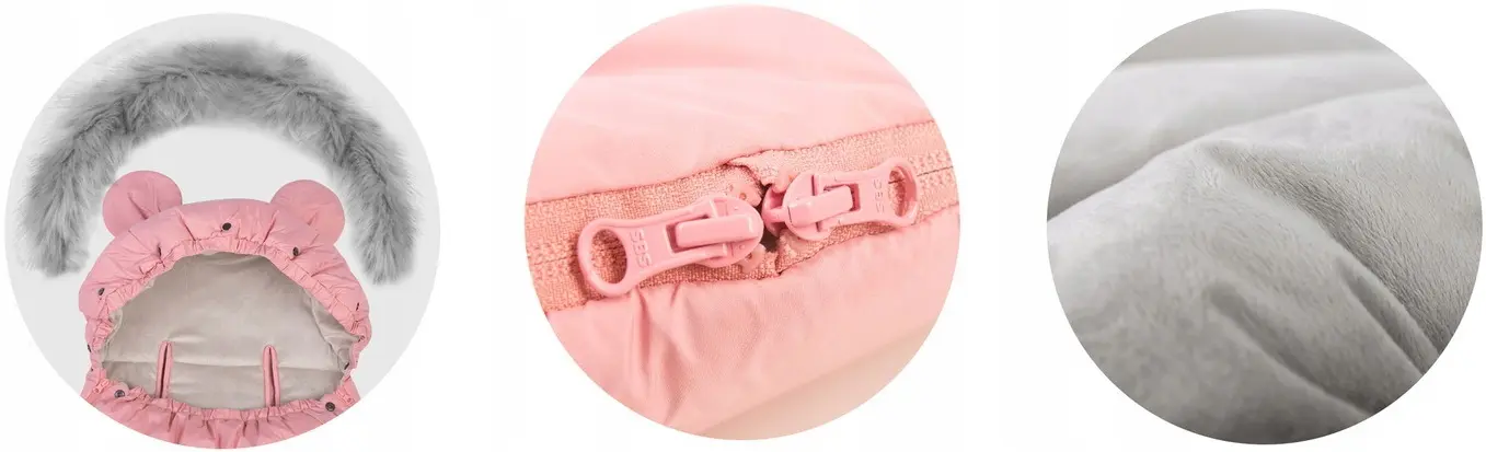 Sac de iarna Ricokids Elmi 720005 (Pink) - 6