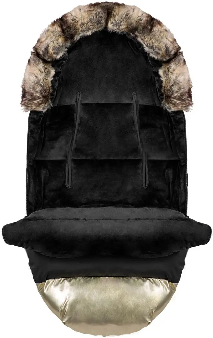 Sac de iarnă RicoKids Elmi (Black/Gold) - 3