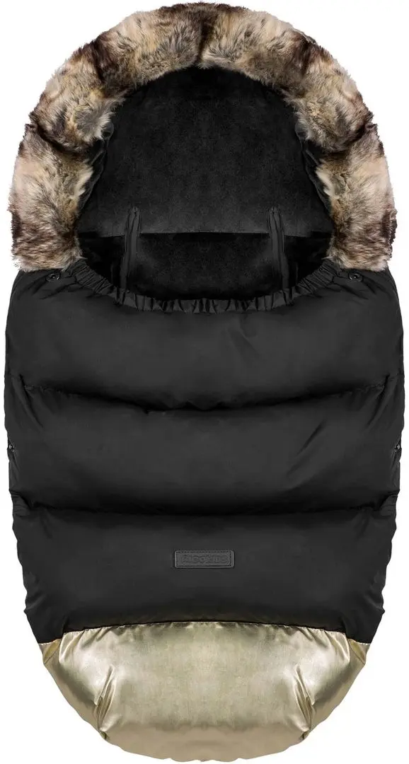 Sac de iarnă RicoKids Elmi (Black/Gold)
