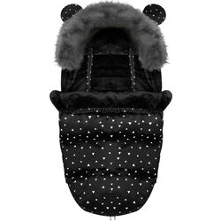 Конверт зимний RicoKids Elmi (Black/White) Thumb