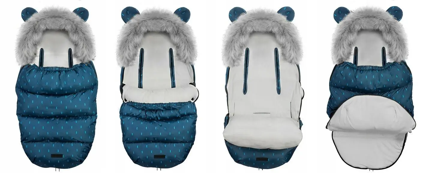 Sac de iarna RicoKids Elmi (Blue)