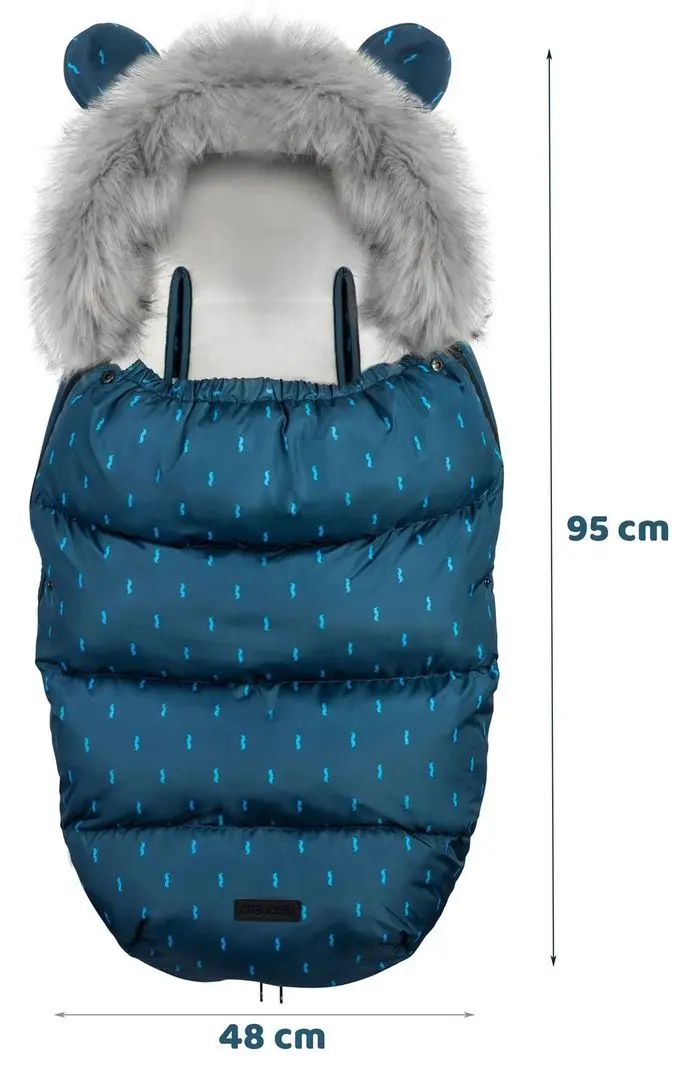 Sac de iarna RicoKids Elmi (Blue)