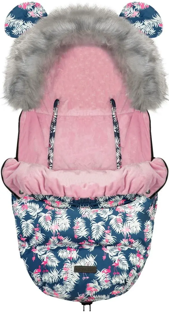 Sac de iarnă RicoKids Elmi (Blue Flamingo)