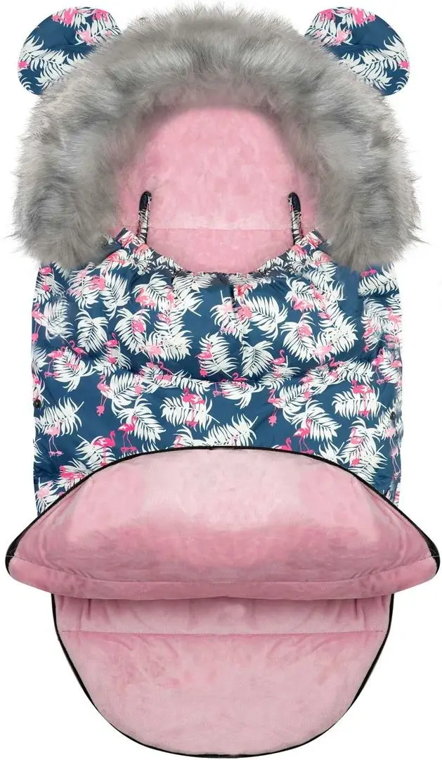Sac de iarnă RicoKids Elmi (Blue Flamingo)