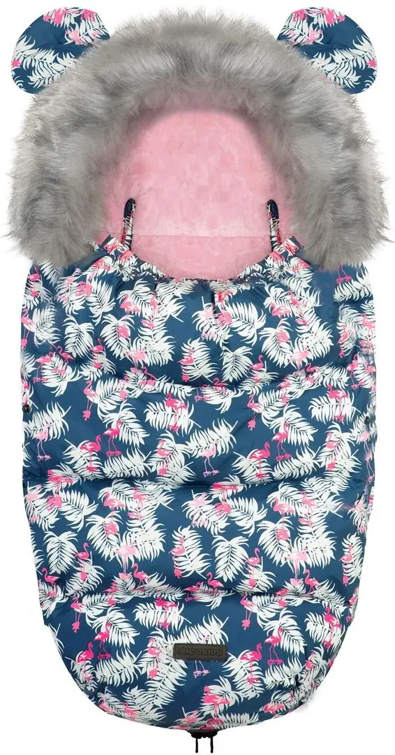 Sac de iarnă RicoKids Elmi (Blue Flamingo)