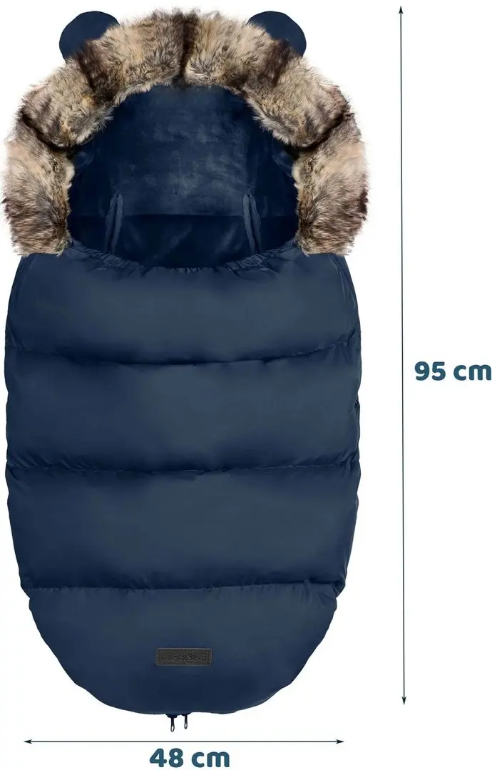 Sac de iarnă RicoKids Elmi (Dark Blue)