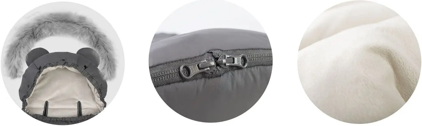 Sac de iarna Ricokids Elmi (Dark Gray)