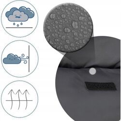 Sac de iarna Ricokids Elmi (Dark Gray) Thumb