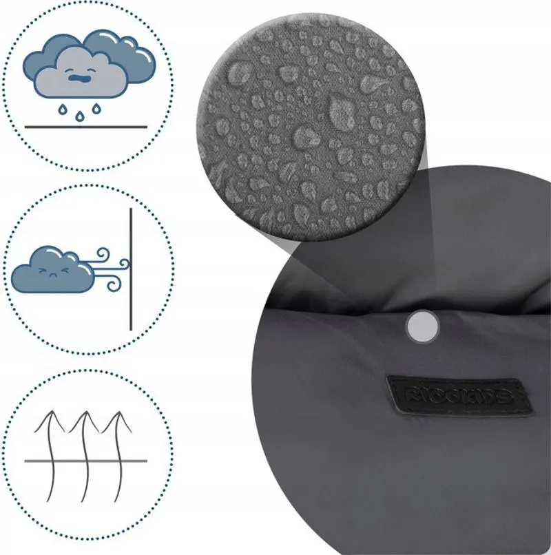 Sac de iarna Ricokids Elmi (Dark Gray)