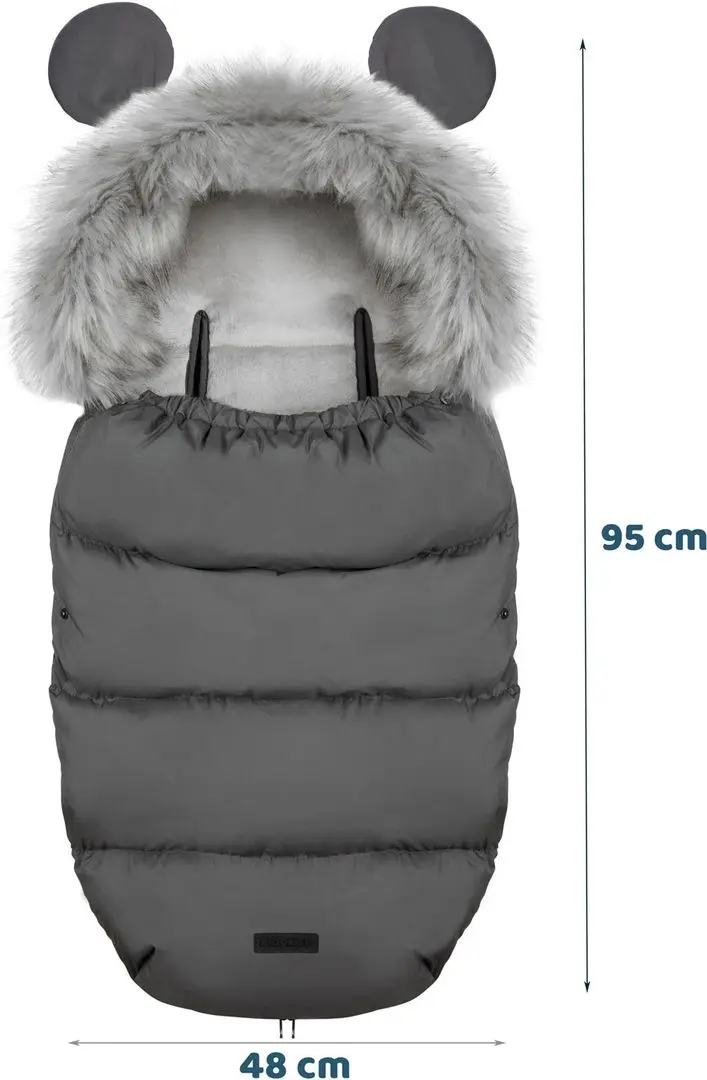 Sac de iarna Ricokids Elmi (Dark Gray)