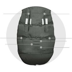 Sac de iarna Ricokids Elmi (Graphite) Thumb