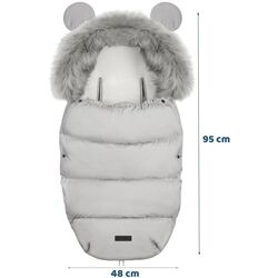 Конверт зимний RicoKids Elmi (Grey) Thumb