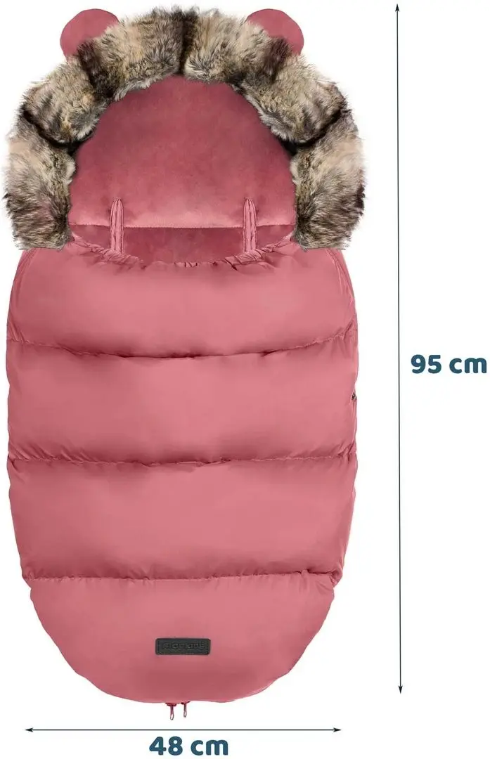 Конверт зимний RicoKids Elmi (Pink)