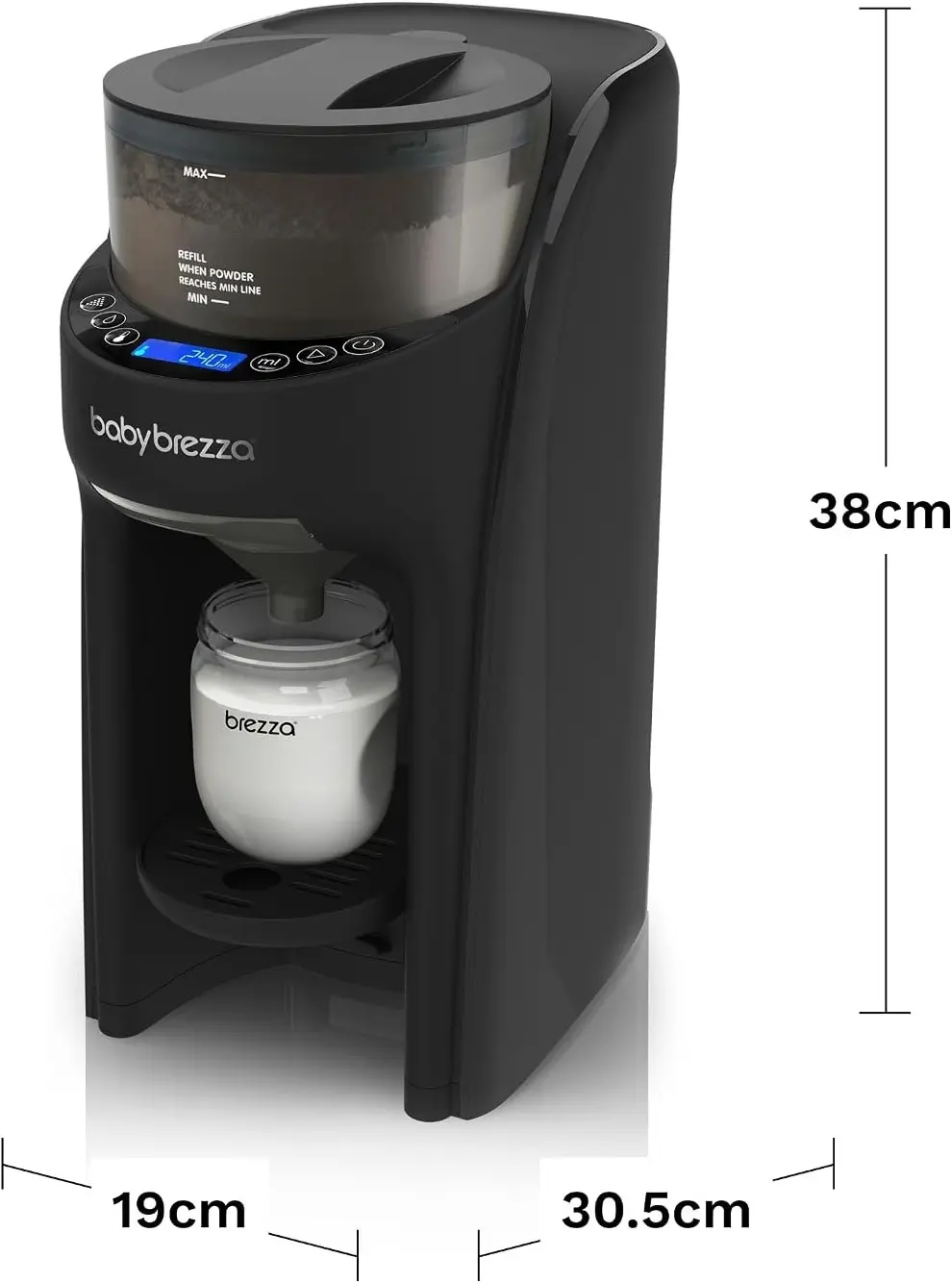 Аппарат для приготовления молочной смеси Baby Brezza Formula Pro Advanced (Black) - 6