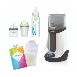 Incalzitor pentru biberoane Baby Brezza Safe + Smart (White/Black) Thumb