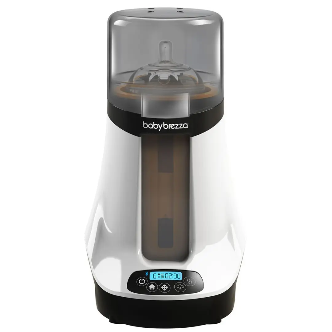 Incalzitor pentru biberoane Baby Brezza Safe + Smart (White/Black)