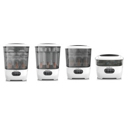 Sterilizator și uscător de biberoane Baby Brezza One Step (White) Thumb