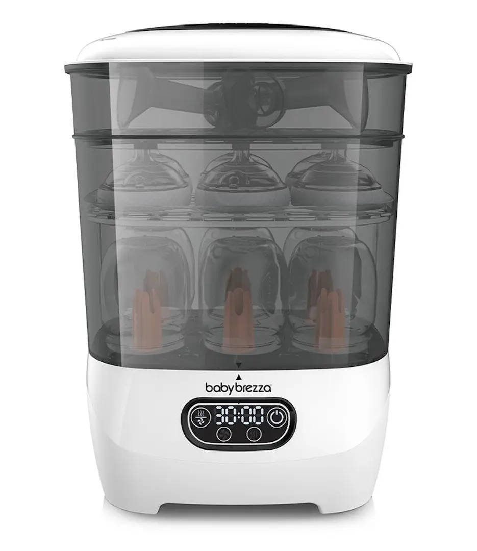 Sterilizator și uscător de biberoane Baby Brezza One Step (White)