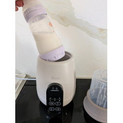 Incalzitor pentru biberoane 5in1 Babymoov NutriSmart+ (Mineral Beige) Thumb