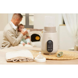 Incalzitor pentru biberoane 5in1 Babymoov NutriSmart+ (Mineral Beige) Thumb