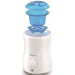 Подогреватель для бутылочек 2в1 BabyOno Natural Nursing 216 (White/Blue) Thumb