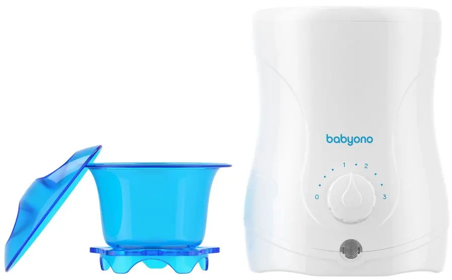 Подогреватель для бутылочек 2в1 BabyOno Natural Nursing 216 (White/Blue) - 5