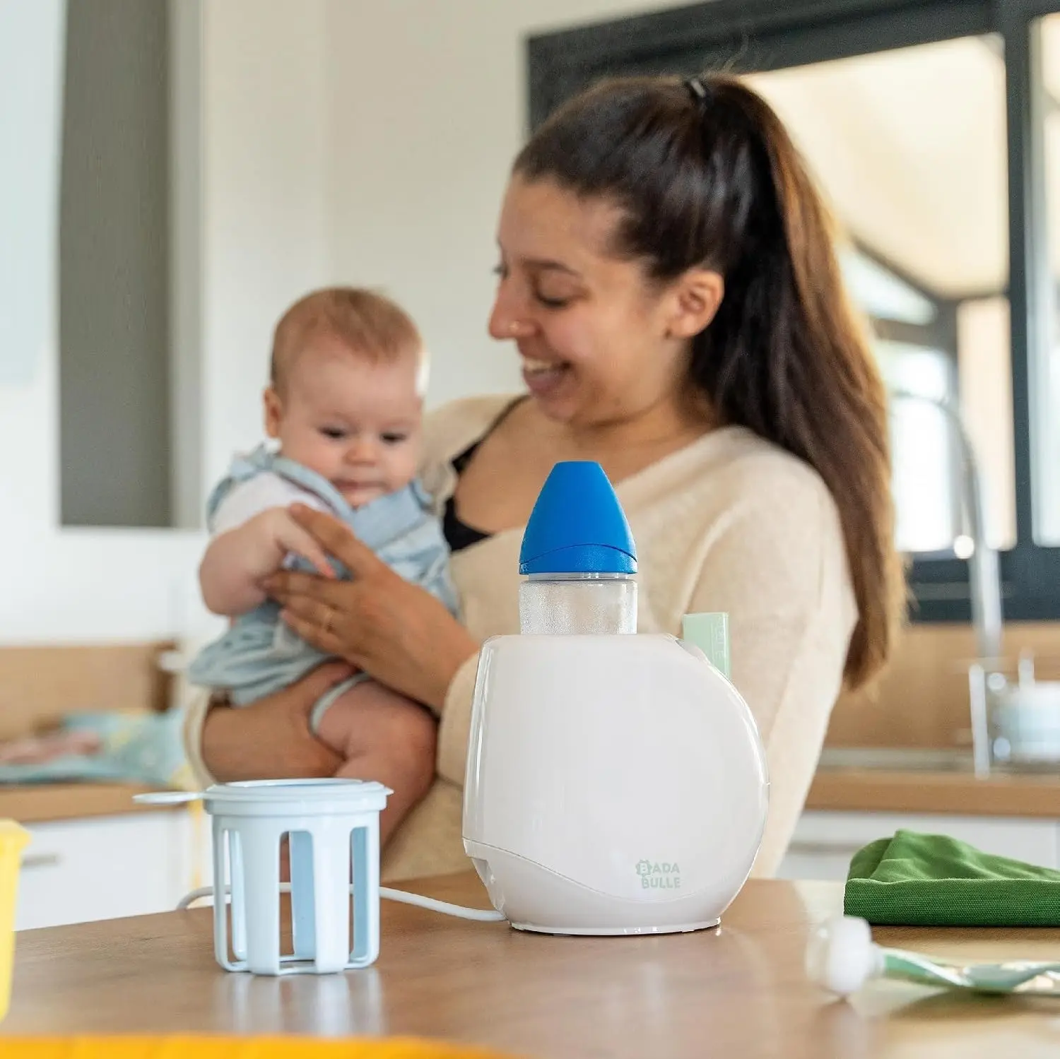 Подогреватель для бутылочек Badabulle Easy+ Home Pastel (White) - 5